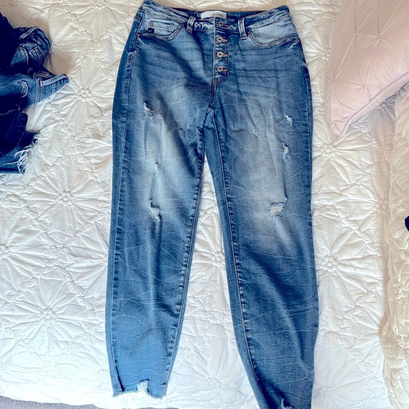 KanKan distressed jeans size 9/29. Excellent condition. - Picture 1 of 4